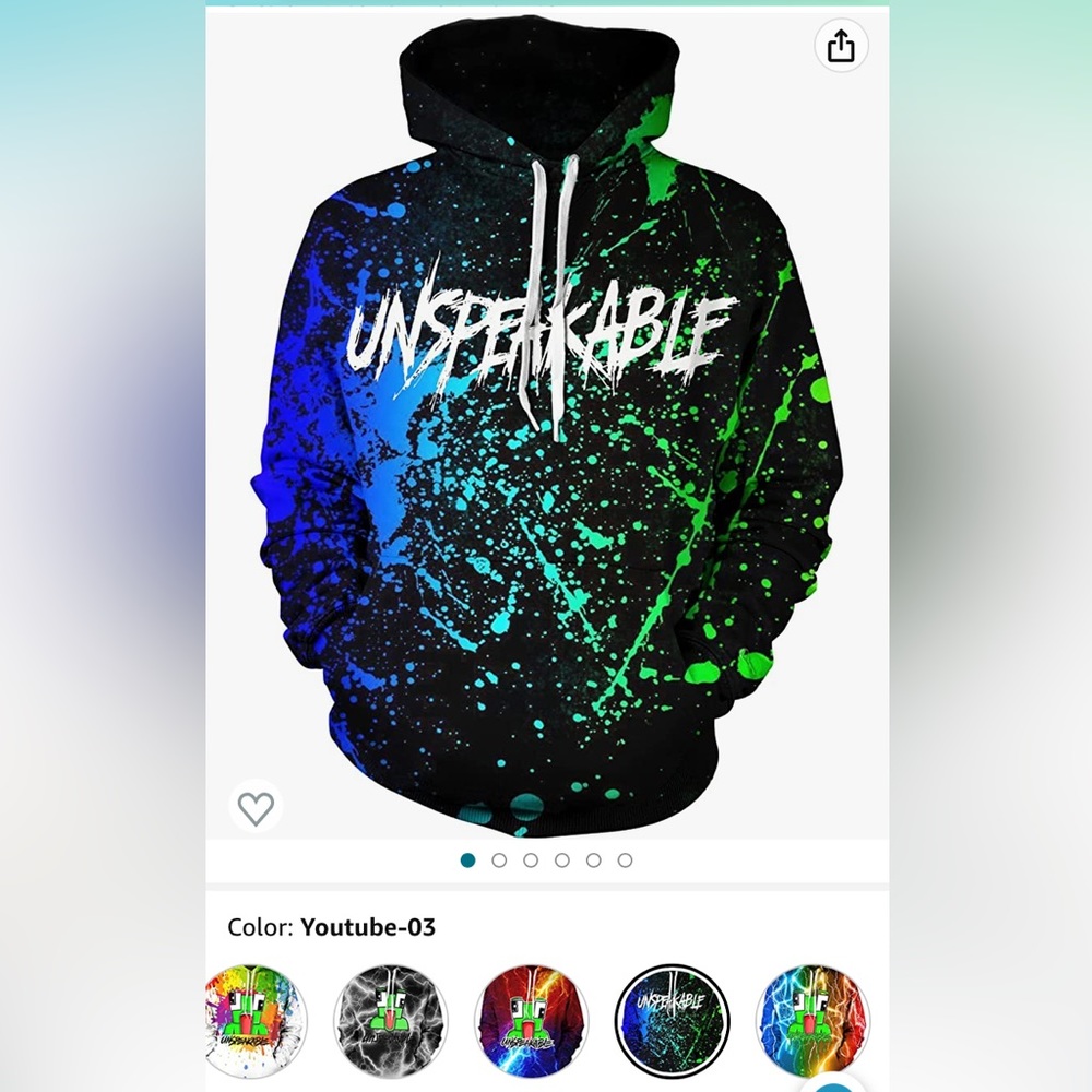 Unspeakable hoodie